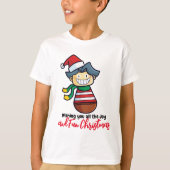  Sweet en Fun Kerstmis T-shirt (Voorkant)