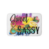 Sweet en Sassy Badmat (Voorkant)