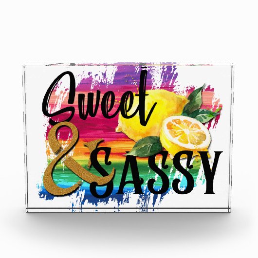 Sweet en Sassy Fotoblokken (Voorkant)