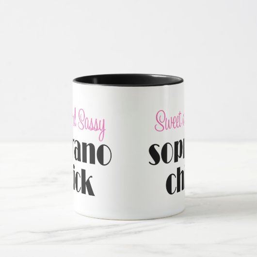 Sweet en Sassy Soprano Chick Mok (Midden)