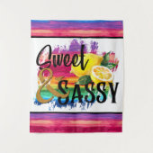 Sweet en Sassy Wandkleed (Voorkant)