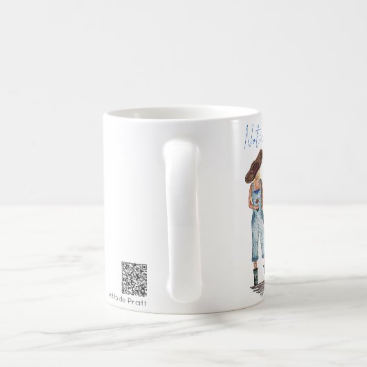 Sweet en Simple Coffee Mok - Kennisgeving (Handvat)