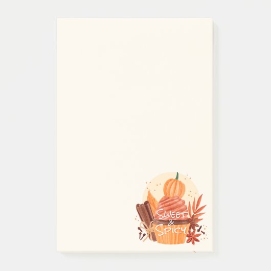 Sweet en Spicy Post-it® Notes (Voorkant)