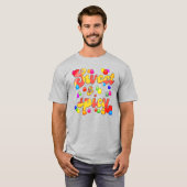 Sweet- en Spicy-regenboogvallen T-shirt (Voorkant volledig)