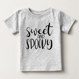 Sweet en Spooky Halloween Baby T-Shirt