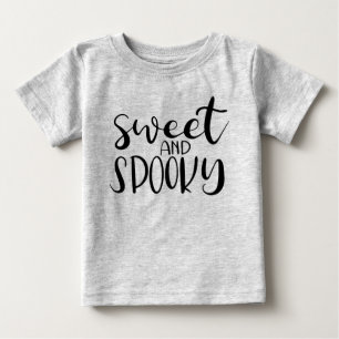 Sweet en Spooky Halloween Baby T-Shirt