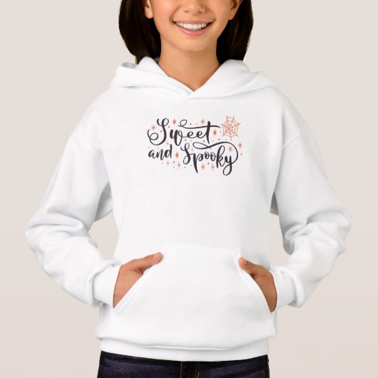 Sweet en Spooky Hoodie (Voorkant)