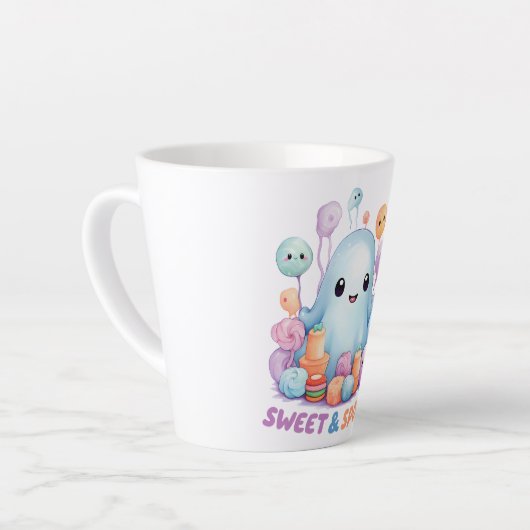 Sweet en Spooky Latte Mok (Linkerhoek)