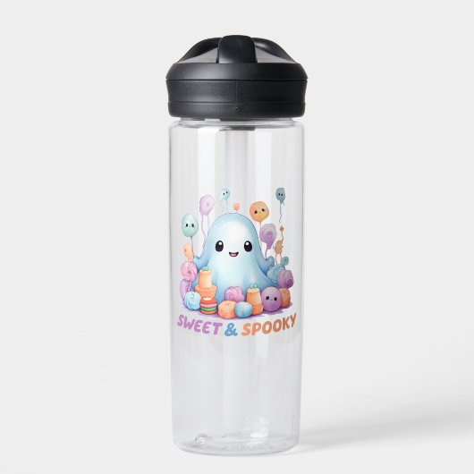 Sweet en Spooky Waterfles (Voorkant)
