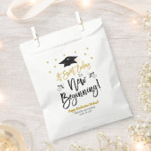 Sweet Ending naar een nieuw beginnend Snoep Treat  Bedankzakje (Geknipt)