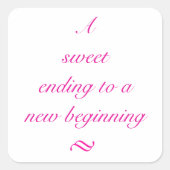Sweet Ending Sticker (Voorkant)