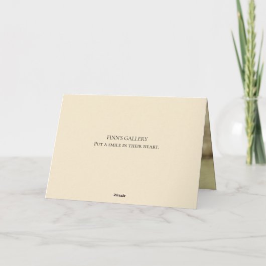 SWEET FACE GET WELL KAART (Achterkant)