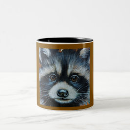 Sweet Faced Raccoon Mokken & Cups