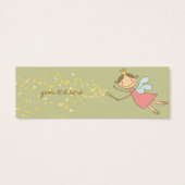 Sweet Fairy and Stars Bedankt Cadeau Label / Kaart (Achterkant)