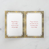 Sweet Fairy Girl | Personalized Birthday Kaart (Binnen)