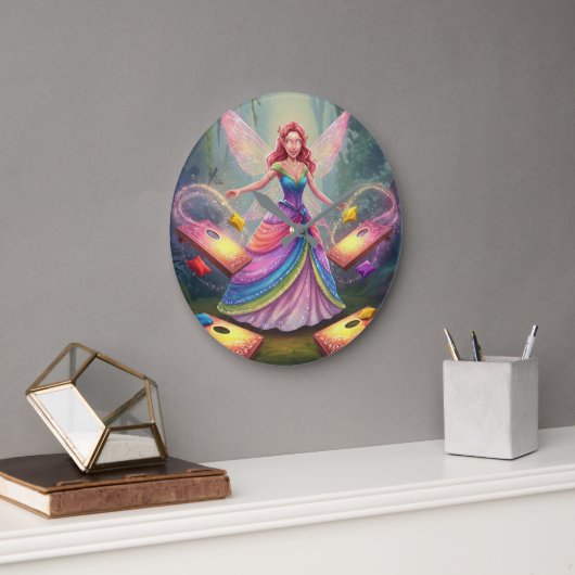 Sweet Fairy Wedding Shower Grote Klok (Kantoor)