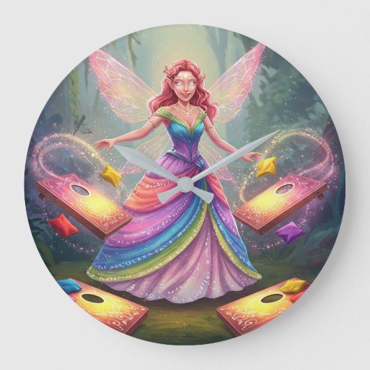 Sweet Fairy Wedding Shower Grote Klok (Voorkant)