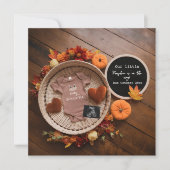 Sweet fall  pregnancy announcement  kaart (Voorkant)