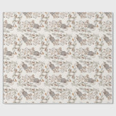 Sweet Fancy muis, gebarsten breecheltje Cadeaupapier (Vlak)