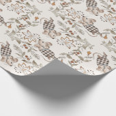 Sweet Fancy muis, gebarsten breecheltje Cadeaupapier (Hoek)