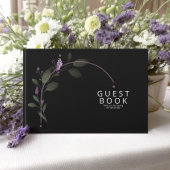 Sweet Floral Arch Bruiloft Lila ID998 Gastenboek