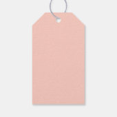 Sweet Floral Baptism Labels Cadeaulabel (Achterkant)