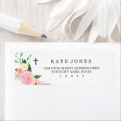 Sweet Floral Baptism retouradres Label (Insitu)