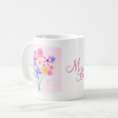 Sweet Floral Bouquet Koffiemok (Voorkant links)