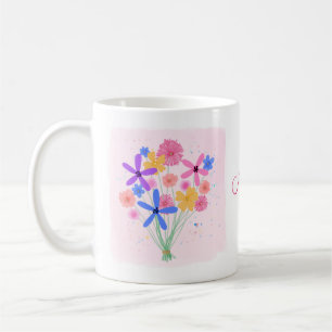 Sweet Floral Bouquet Koffiemok