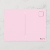 Sweet Floral bruiloft uitnodiging (Achterkant)