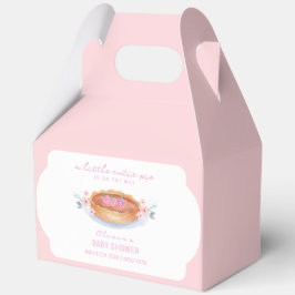 Sweet Floral Cutie Pie Raspberry Baby shower Bedankdoosjes