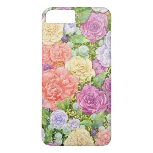 Sweet Floral Design iPhone Case (Achterkant)