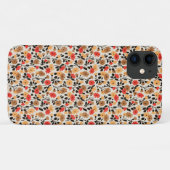 Sweet Floral Flowers Retro Phone Case (Achterkant (horizontaal))