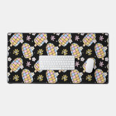 Sweet Floral Ice Cream - grillig zomerpatroon Bureaumat (Keyboard & Muis)