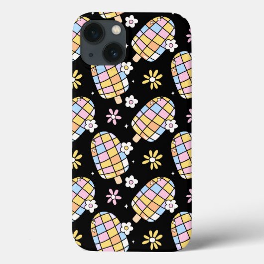 Sweet Floral Ice Cream - grillig zomerpatroon Case-Mate iPhone Case (Achterkant)