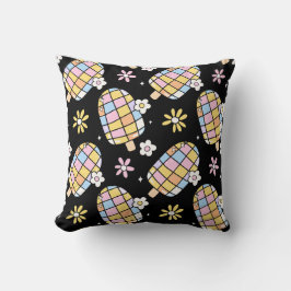 Sweet Floral Ice Cream - grillig zomerpatroon Kussen