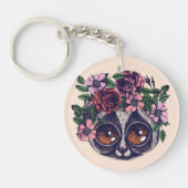 Sweet Floral Lemur Sleutelhanger (Voorkant)