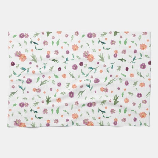 Sweet Floral – Leuk verjaardagscadeau voor mama of Theedoek (Horizontaal)