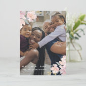 Sweet Floral met berichtfotokaart (Staand voorkant)