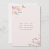 Sweet Floral met berichtfotokaart (Achterkant)