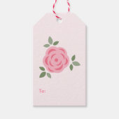 Sweet Floral Pattern Cadeaulabel (Voorkant)