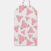 Sweet Floral Pattern Cadeaulabel (Achterkant)