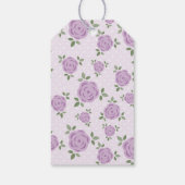 Sweet Floral Pattern Cadeaulabel (Achterkant)