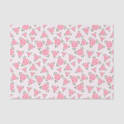 Sweet Floral Pattern Tissuepapier (Voorkant)