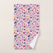 Sweet Floral Prints voorjaar en najaar Handdoek (Handdoek)