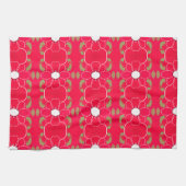 Sweet Floral Tea-Towel met een moderne print Theedoek (Horizontaal)