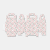 Sweet Floral Unicorn Pattern Bedankdoosjes (Uitgevouwen)