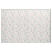 Sweet Floral Unicorn Pattern Stof (Fat Quarter)