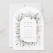 Sweet Floral Wedding Arch ID1045 Kaart (Voorkant)