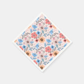 Sweet Flowers & Little Hearts servetten (Hoek)